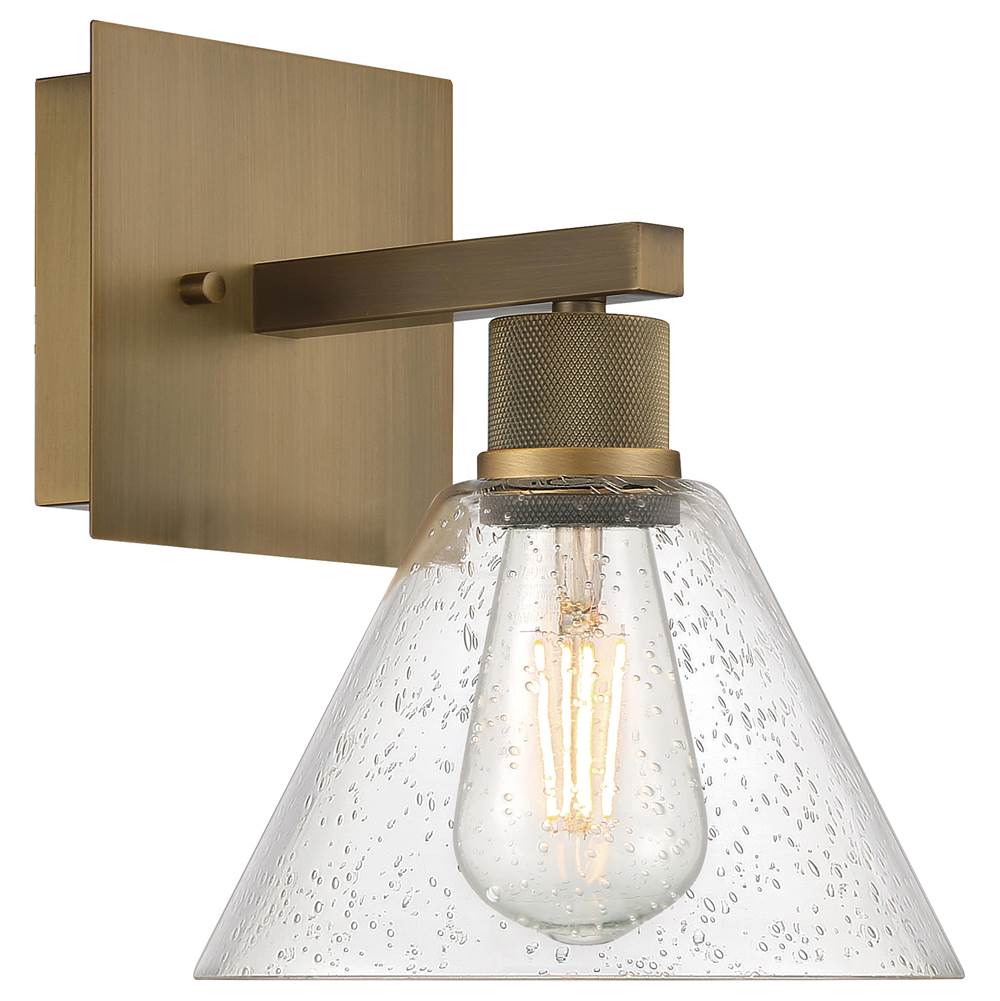 Access Lighting 63143LEDDLP-ABB/SDG Antique Brushed Brass Martini Led Wall Sconce Image 1