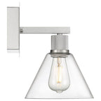 Access Lighting 63143LEDDLP-BS/CLR Brushed Steel Martini Led Wall Sconce Image 5
