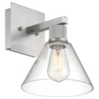Access Lighting 63143LEDDLP-BS/CLR Brushed Steel Martini Led Wall Sconce Image 4