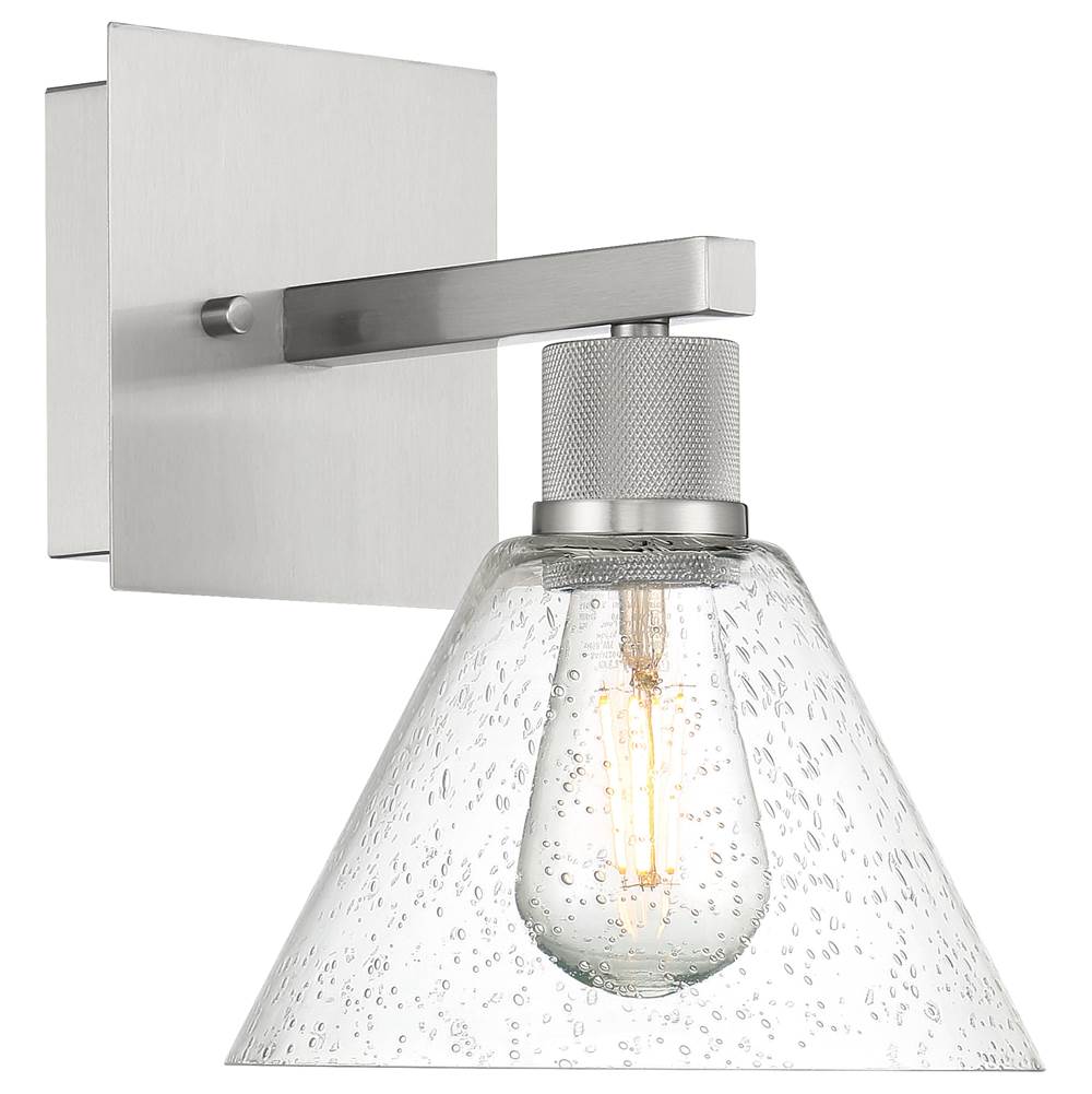 Access Lighting 63143LEDDLP-BS/SDG Brushed Steel Martini Led Wall Sconce Image 1