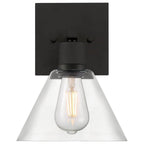 Access Lighting 63143LEDDLP-MBL/CLR Matte Black Martini Led Wall Sconce Image 4
