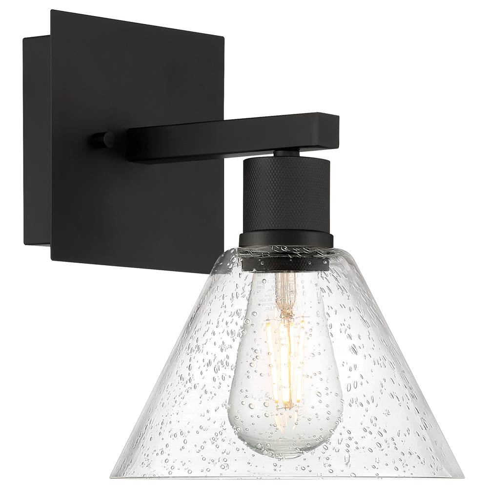 Access Lighting 63143LEDDLP-MBL/SDG Matte Black Martini Led Wall Sconce Image 1