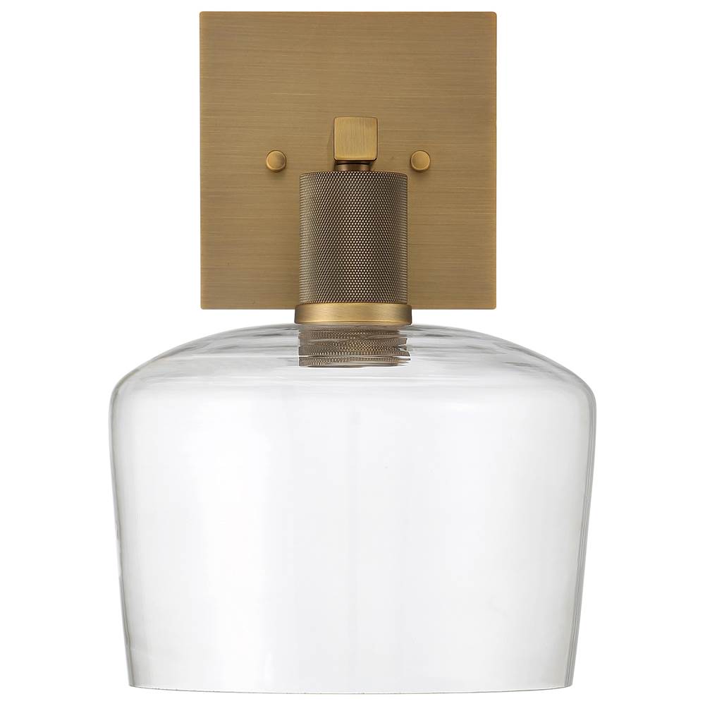 Access Lighting 63144LEDD-ABB/CLR Antique Brushed Brass Chardonnay Led Wall Sconce Image 4