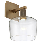 Access Lighting 63144LEDD-ABB/CLR Antique Brushed Brass Chardonnay Led Wall Sconce Image 3