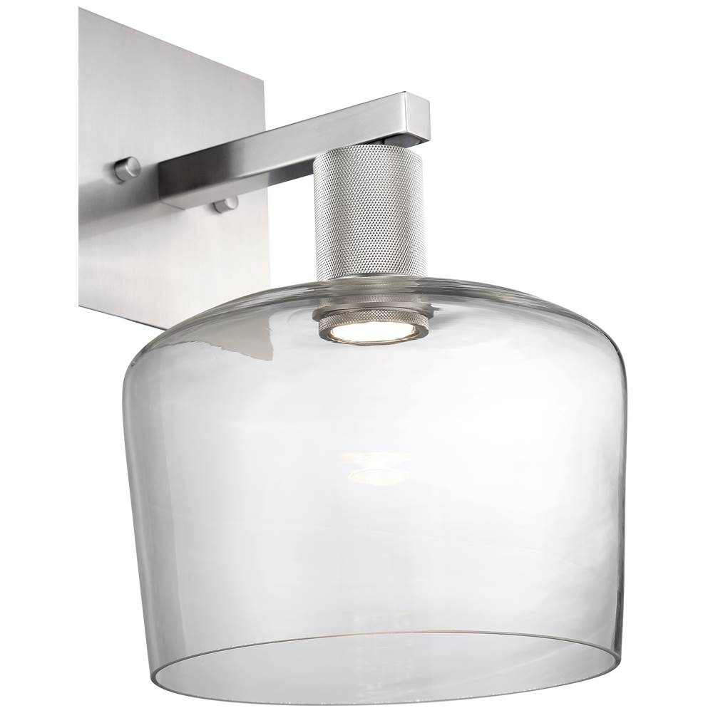 Access Lighting 63144LEDD-BS/CLR Brushed Steel Chardonnay Led Wall Sconce Image 5