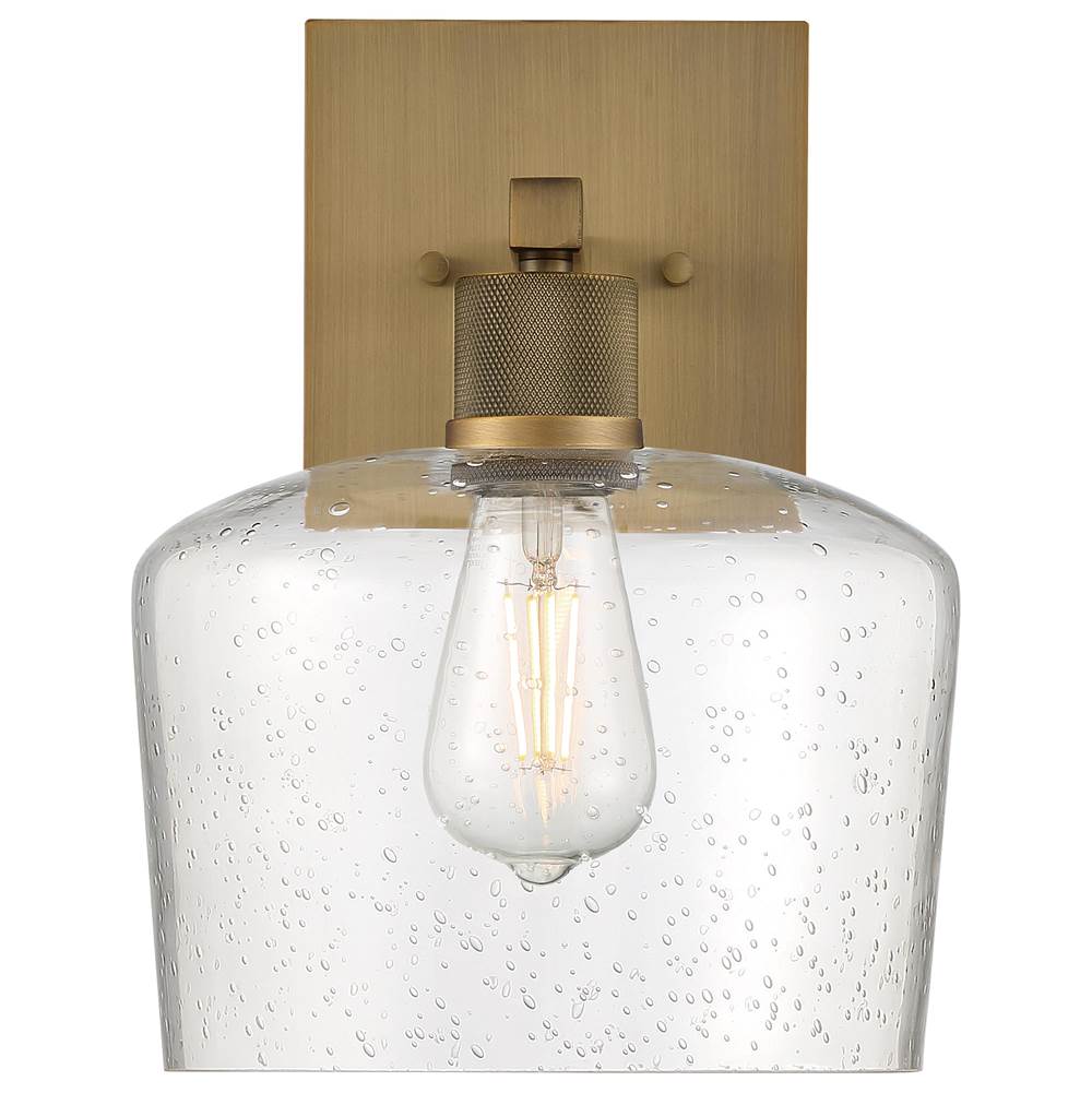Access Lighting 63144LEDDLP-ABB/SDG Antiqued Brushed Brass Chardonnay Led Wall Sconce Image 3