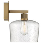 Access Lighting 63144LEDDLP-ABB/SDG Antiqued Brushed Brass Chardonnay Led Wall Sconce Image 4
