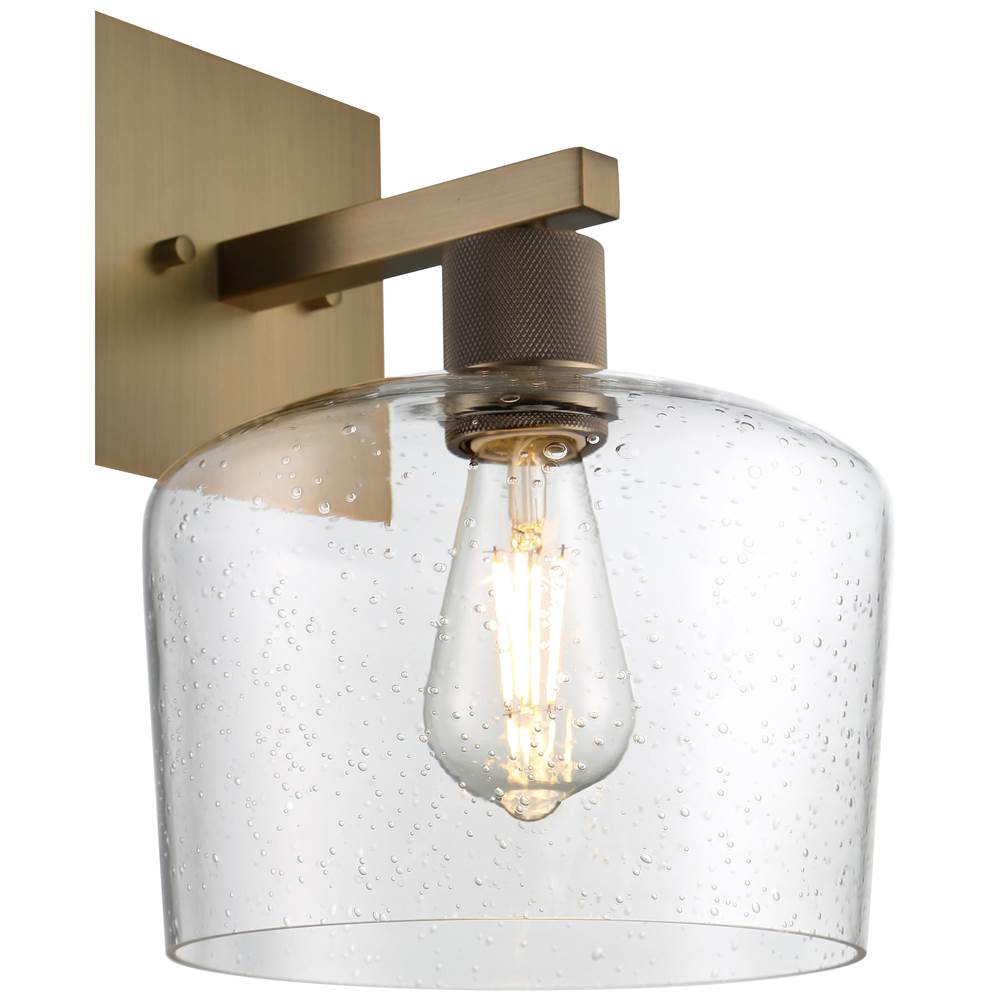 Access Lighting 63144LEDDLP-ABB/SDG Antiqued Brushed Brass Chardonnay Led Wall Sconce Image 6