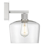 Access Lighting 63144LEDDLP-BS/CLR Brushed Steel Chardonnay Led Wall Sconce Image 4