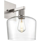 Access Lighting 63144LEDDLP-BS/CLR Brushed Steel Chardonnay Led Wall Sconce Image 2
