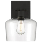Access Lighting 63144LEDDLP-MBL/CLR Matte Black Chardonnay Led Wall Sconce Image 5