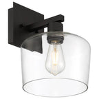 Access Lighting 63144LEDDLP-MBL/CLR Matte Black Chardonnay Led Wall Sconce Image 3