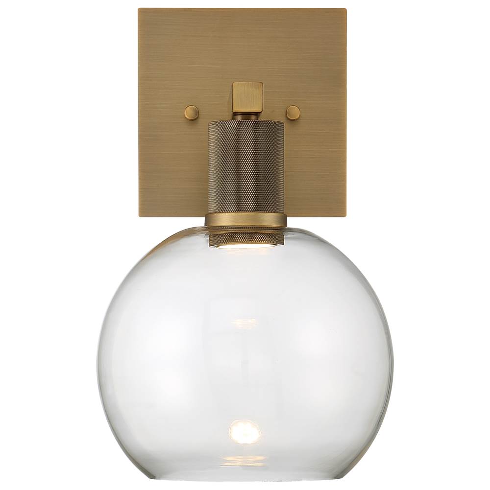 Access Lighting Port Nine Burgundy Led Wall Sconce