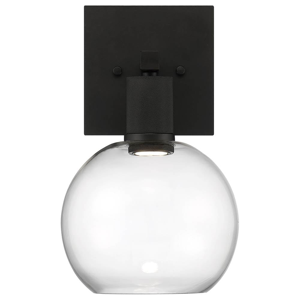 Access Lighting Port Nine Burgundy Led Wall Sconce