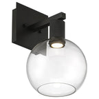 Access Lighting 63145LEDD-MBL/CLR Matte Black Burgundy Led Wall Sconce Image 3