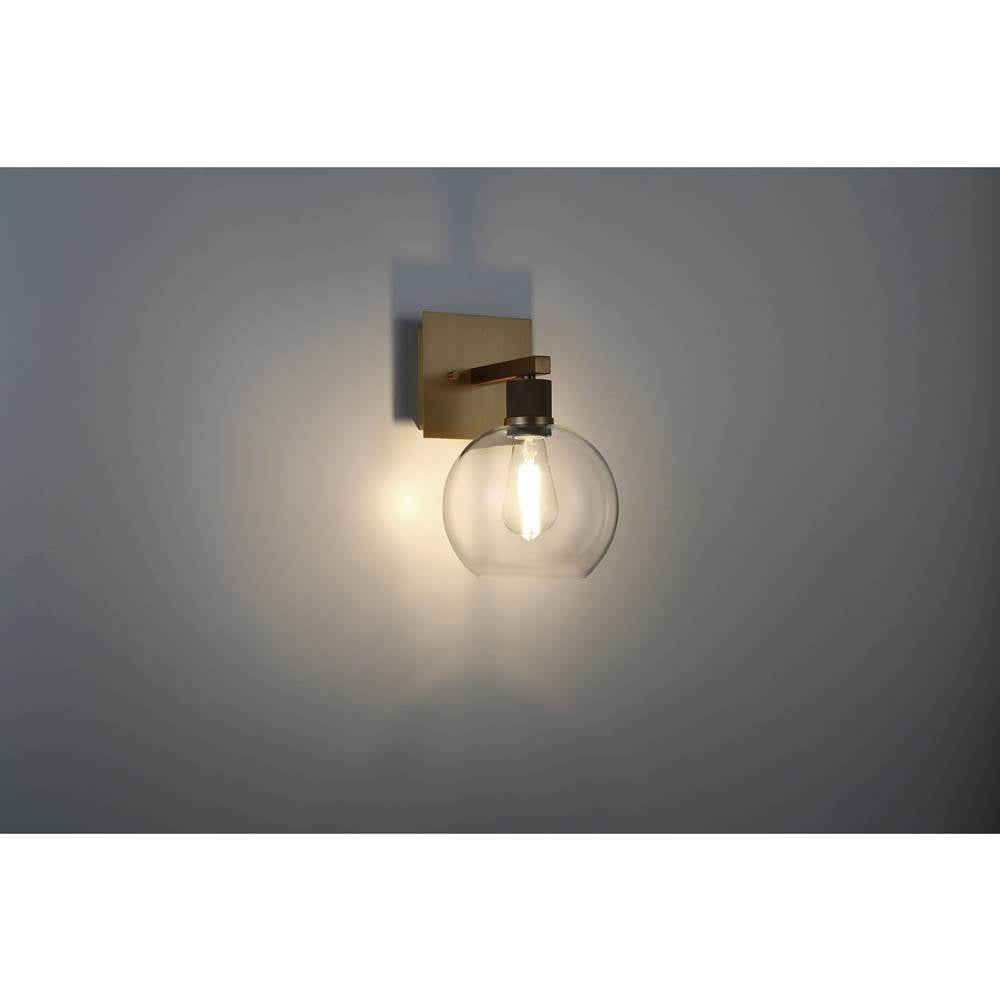 Access Lighting Port Nine Burgundy Led Wall Sconce