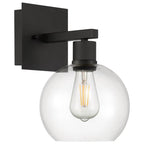 Access Lighting 63145LEDDLP-MBL/CLR Matte Black Burgundy Led Wall Sconce Image 2