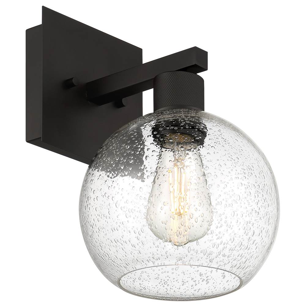 Access Lighting 63145LEDDLP-MBL/SDG Matte Black Burgundy Led Wall Sconce Image 4