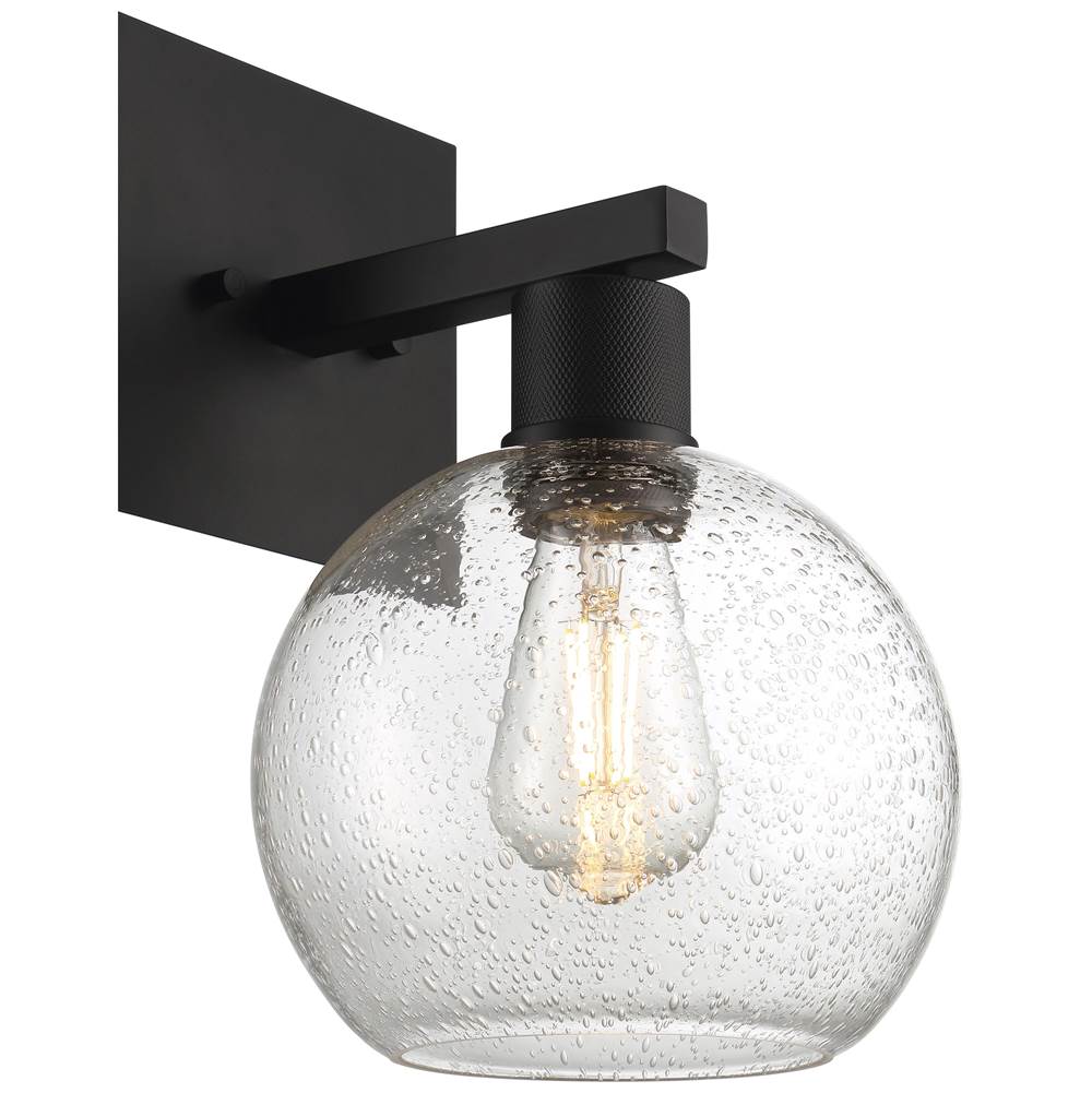 Access Lighting 63145LEDDLP-MBL/SDG Matte Black Burgundy Led Wall Sconce Image 6