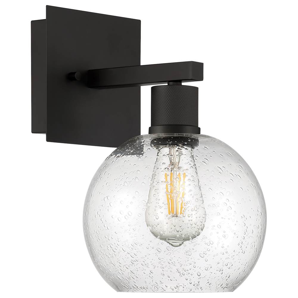 Access Lighting 63145LEDDLP-MBL/SDG Matte Black Burgundy Led Wall Sconce Image 2