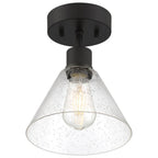 Access Lighting 63146LEDDLP-MBL/SDG Matte Black Martini Led Semi-flush Image 2