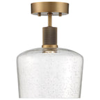 Access Lighting Port Nine Chardonnay Led Semi-flush