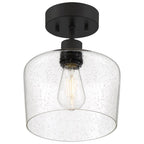 Access Lighting 63147LEDDLP-MBL/SDG Matte Black Chardonnay Led Semi-flush Image 4