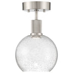 Access Lighting Port Nine Burgundy Led Semi-flush