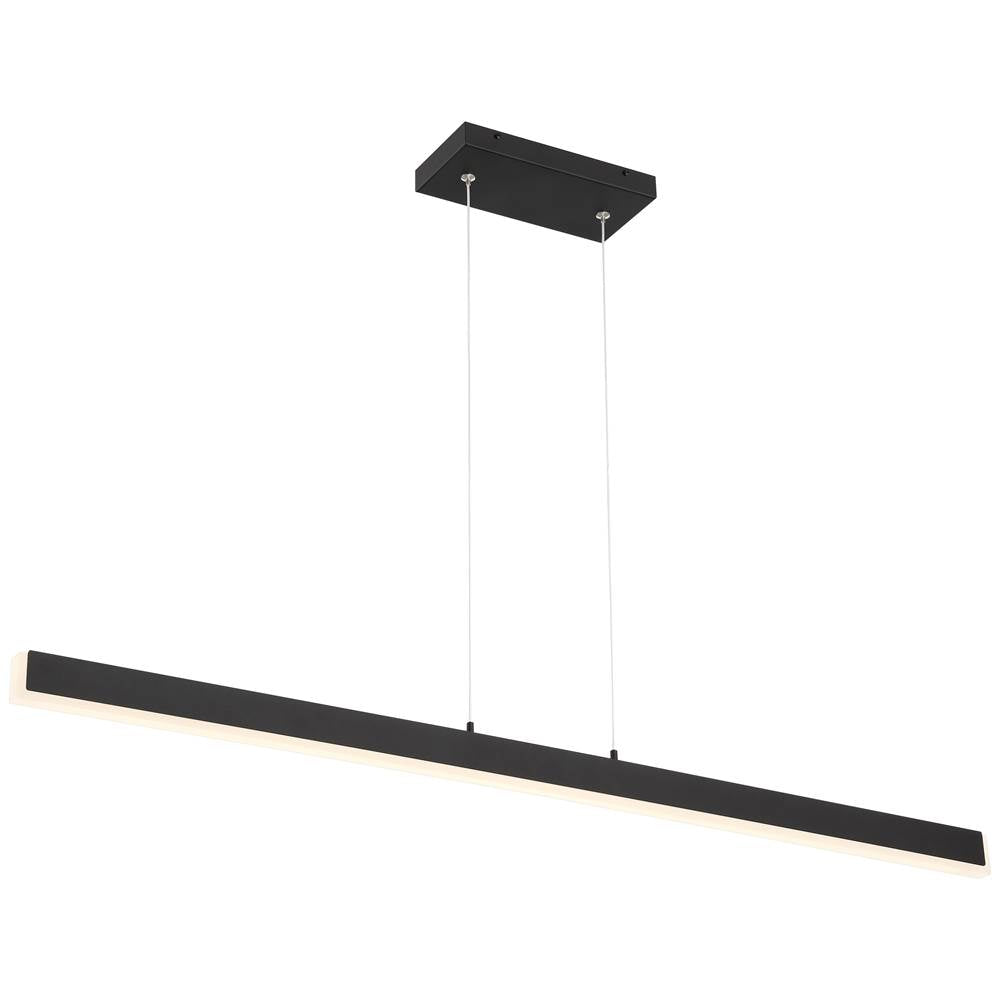 Access Lighting 63155LEDD-MBL/ACR Matte Black Dual Voltage Led Pendant Image 5