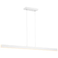 Access Lighting 63155LEDD-MWH/ACR Matte White Dual Voltage Led Pendant Image 1