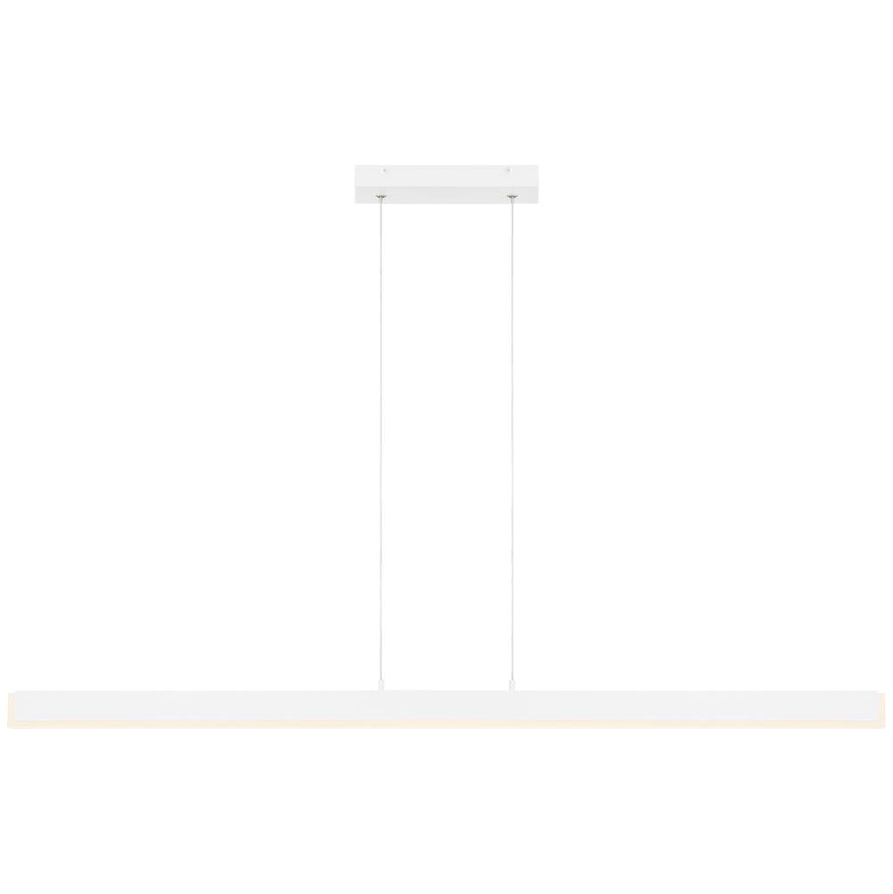 Access Lighting 63155LEDD-MWH/ACR Matte White Dual Voltage Led Pendant Image 4