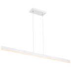 Access Lighting 63155LEDD-MWH/ACR Matte White Dual Voltage Led Pendant Image 3