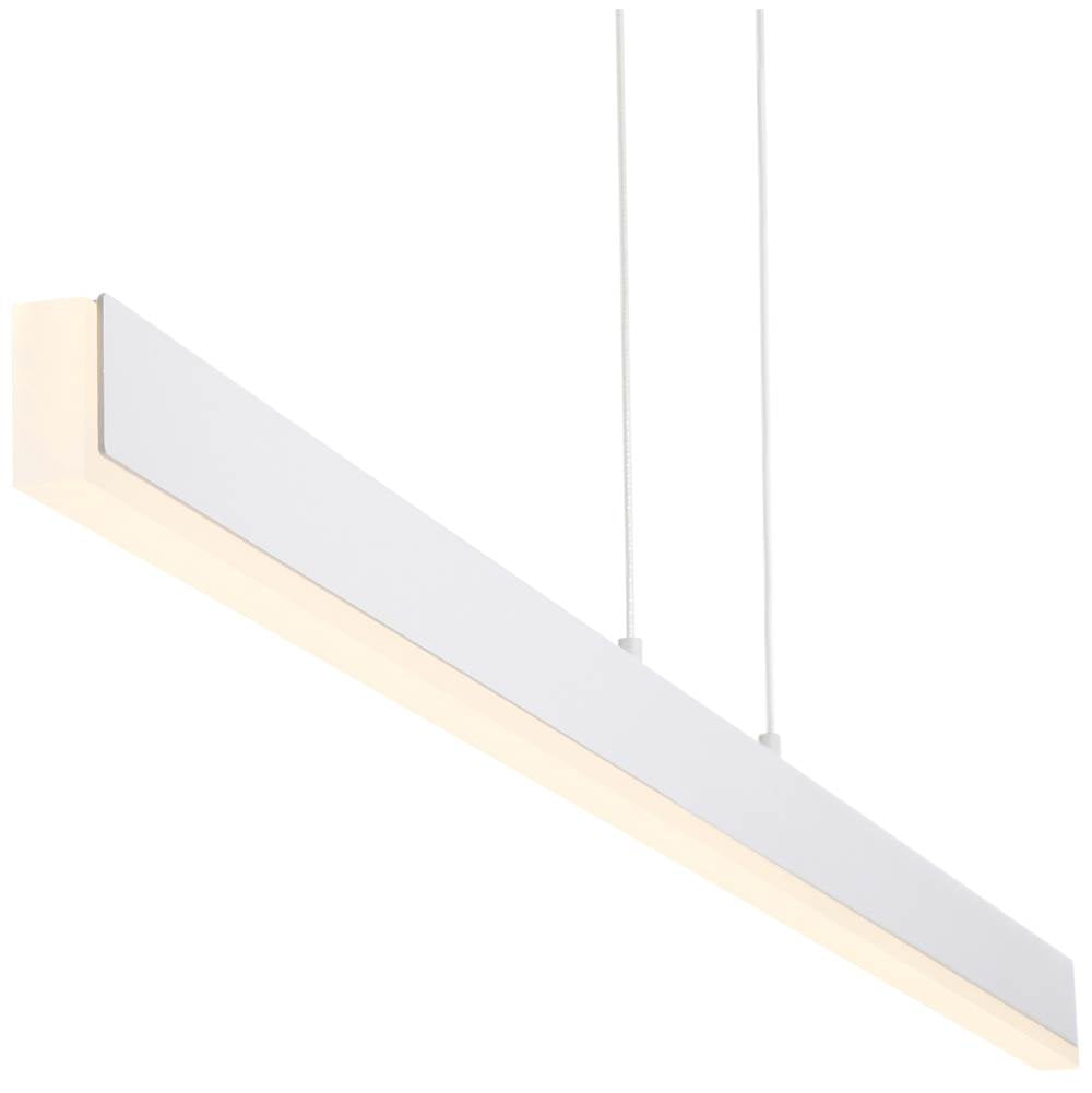 Access Lighting 63155LEDD-MWH/ACR Matte White Dual Voltage Led Pendant Image 2