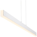 Access Lighting 63155LEDD-MWH/ACR Matte White Dual Voltage Led Pendant Image 2