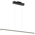 Access Lighting 63963LEDD-MBL/ACR Matte Black Led Linear Pendant Image 1