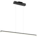 Access Lighting 63963LEDD-MBL/ACR Matte Black Led Linear Pendant Image 1