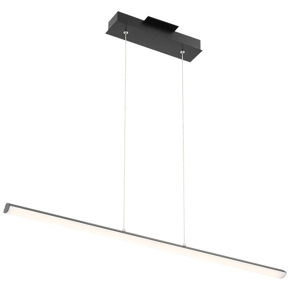 Access Lighting 63963LEDD-MBL/ACR Matte Black Led Linear Pendant Image 3
