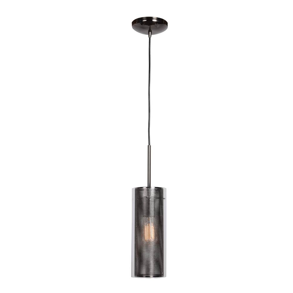 Access Lighting 63987-BCH/CLR Black Chrome Pendant Image 1