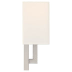 Access Lighting 64061LEDDLP-BS/WH Brushed Steel 1 Light Led Wall Sconce Image 4