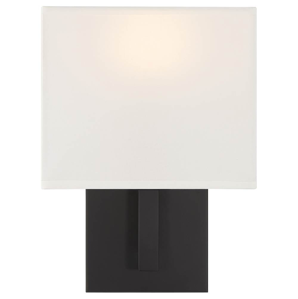 Access Lighting 64061LEDDLP-MBL/WH Matte Black 1 Light Led Wall Sconce Image 4
