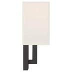 Access Lighting 64061LEDDLP-MBL/WH Matte Black 1 Light Led Wall Sconce Image 3