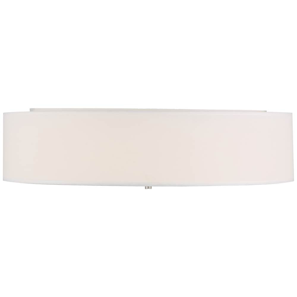 Access Lighting 64064LEDDLP-BS/WH Brushed Steel Led Flush Mount Image 3