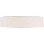 Access Lighting 64064LEDDLP-BS/WH Brushed Steel Led Flush Mount Image 3