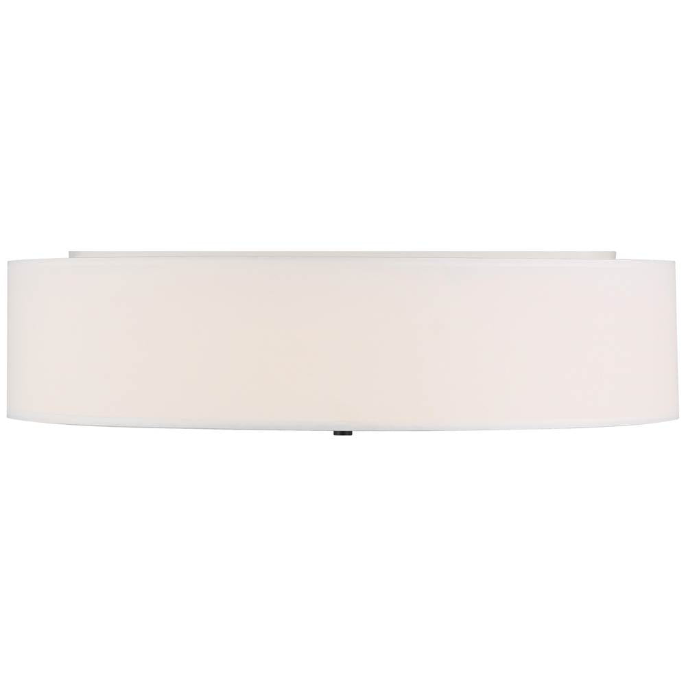 Access Lighting 64064LEDDLP-MBL/WH Matte Black Led Flush Mount Image 3