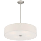 Access Lighting 64066LEDDLP-BS/WH Brushed Steel Led Pendant Or Semi-flush Image 3