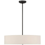 Access Lighting 64066LEDDLP-MBL/WH Matte Black Led Pendant Or Semi-flush Image 4
