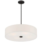Access Lighting 64066LEDDLP-MBL/WH Matte Black Led Pendant Or Semi-flush Image 3