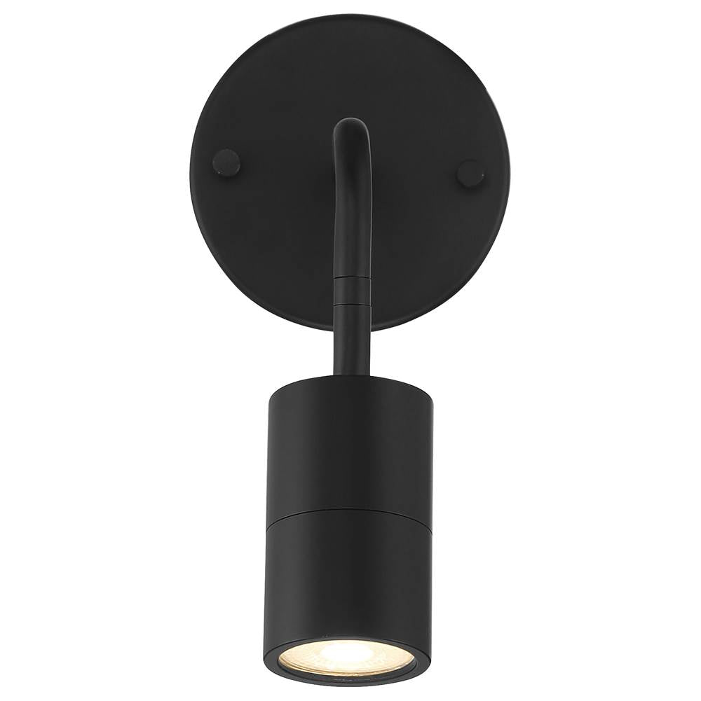 Access Lighting 72010LEDDLP-MBL Matte Black 1 Light Led Wall Or Ceiling Spotlight Image 2