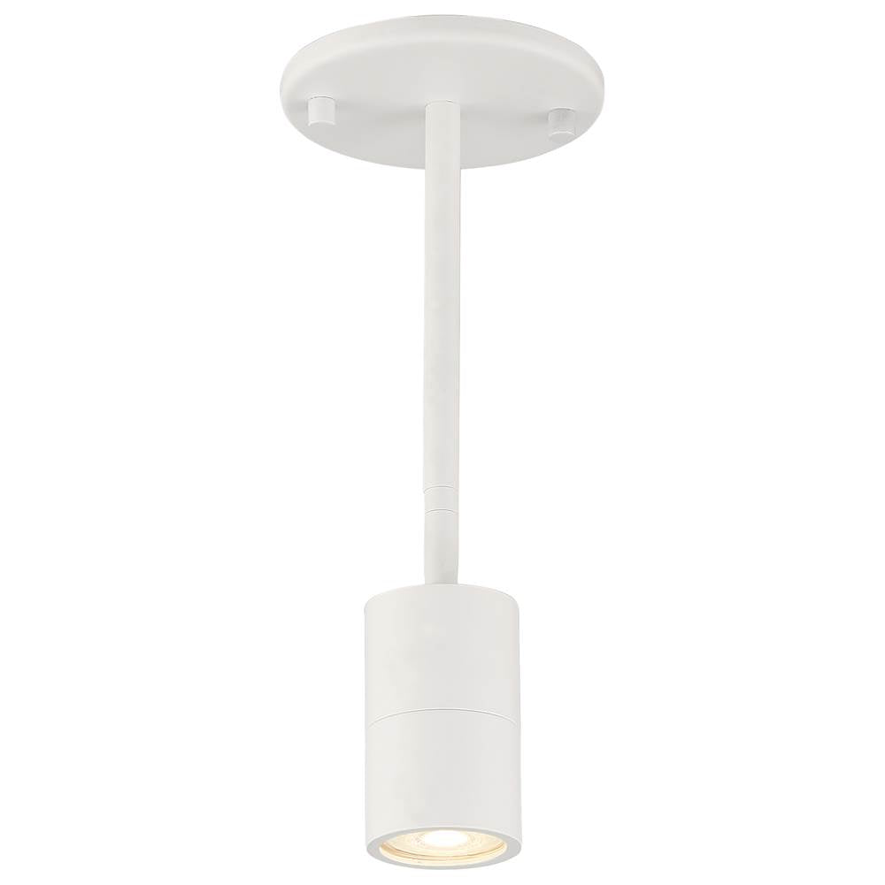 Access Lighting 72010LEDDLP-MWH Matte White 1 Light Led Wall Or Ceiling Spotlight Image 1