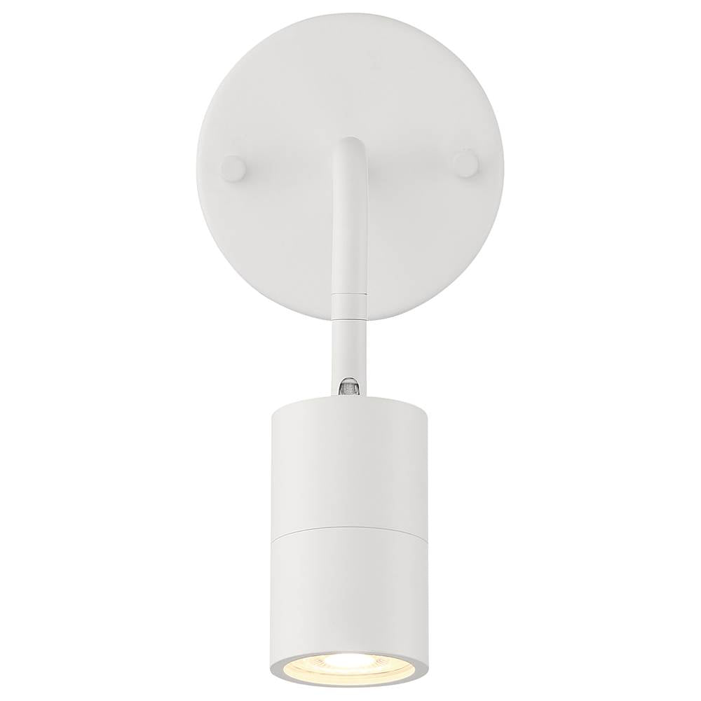 Access Lighting 72010LEDDLP-MWH Matte White 1 Light Led Wall Or Ceiling Spotlight Image 6